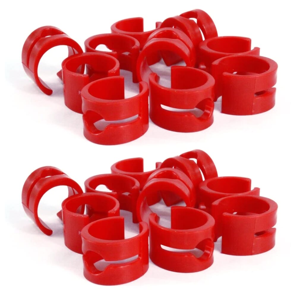 strawberi straw holders four packs