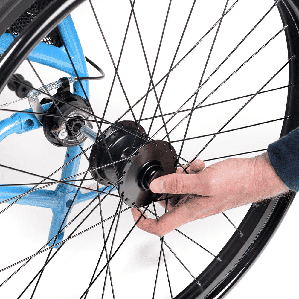 strongback self propelled wheelchair quick release wheels