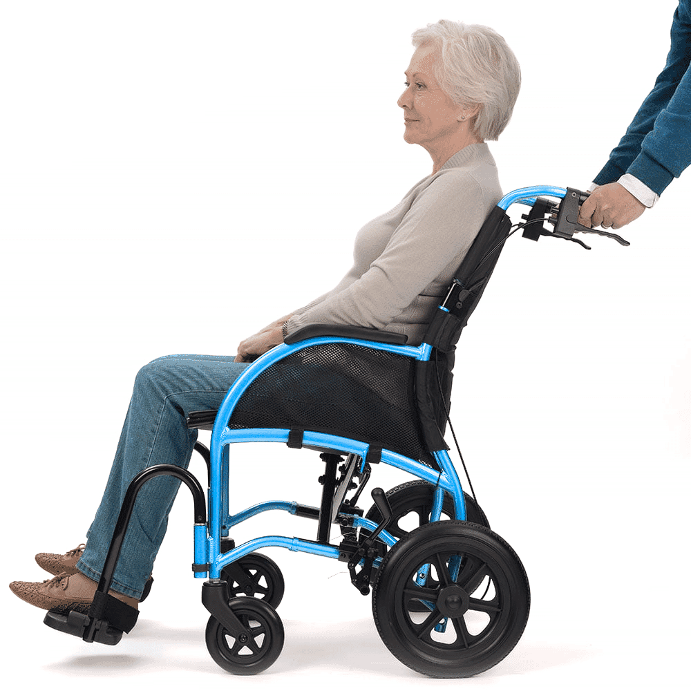 strongback wheelchair in use