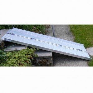 suitcase style ramp 6ft in use