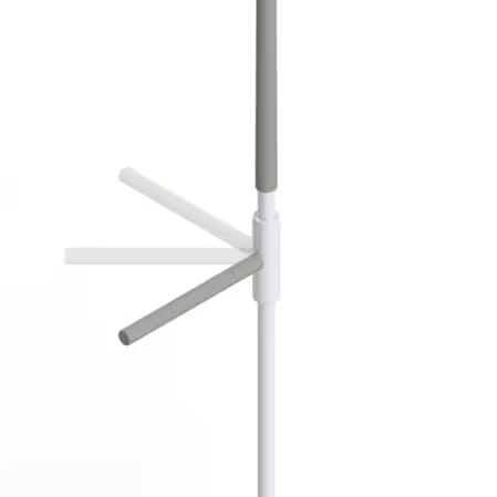 superpole floor to ceiling support rail superbar detail