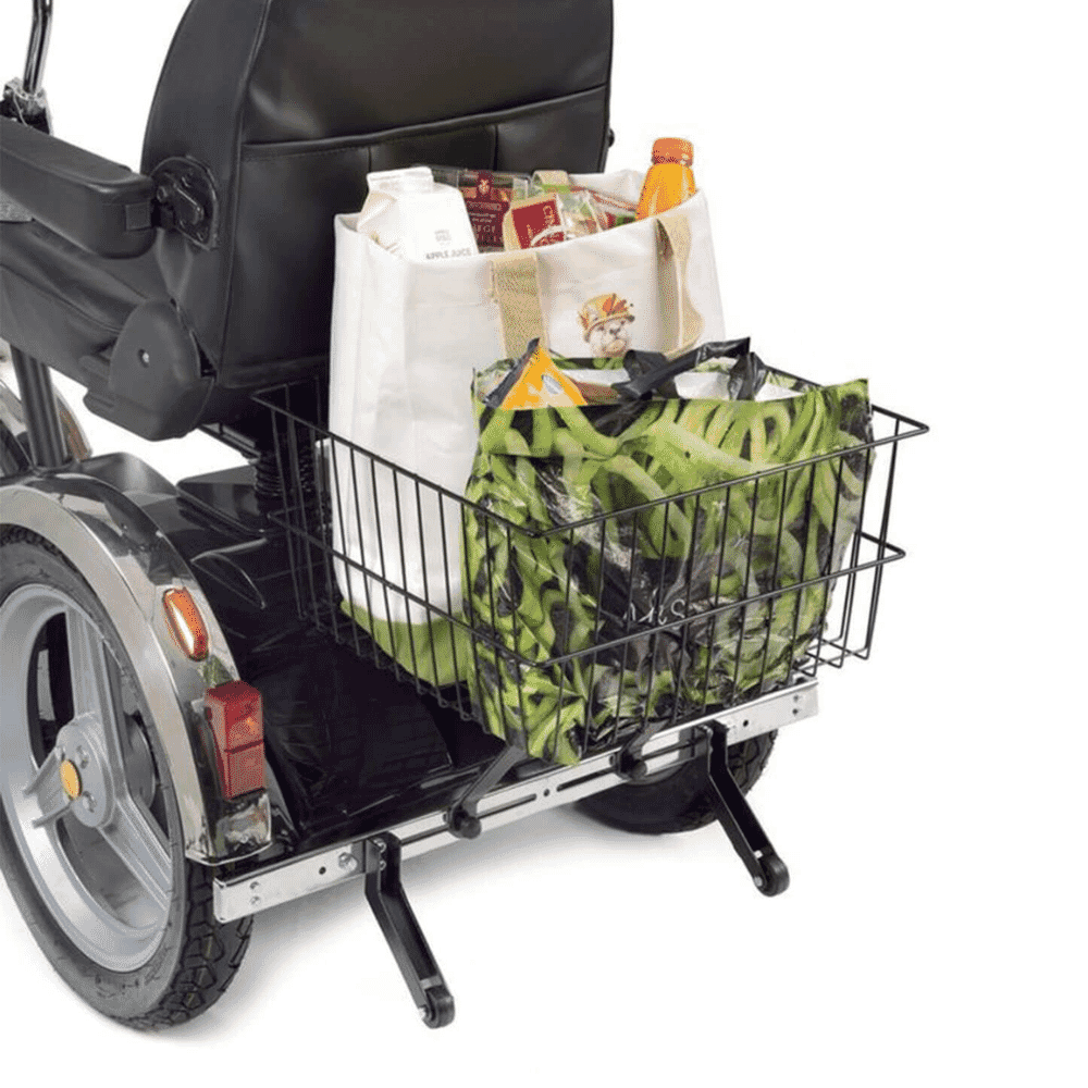supersport mobility scooter rear storage basket