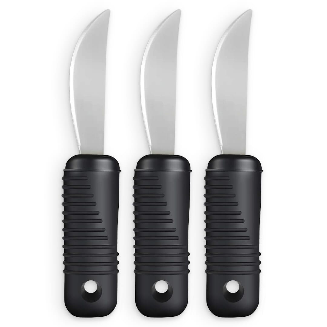 sure grip bendable cutlery rocker knife pack of 3