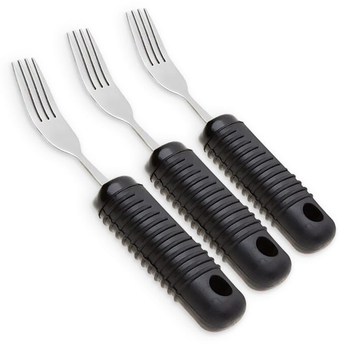 sure grip cutlery fork pack of 3