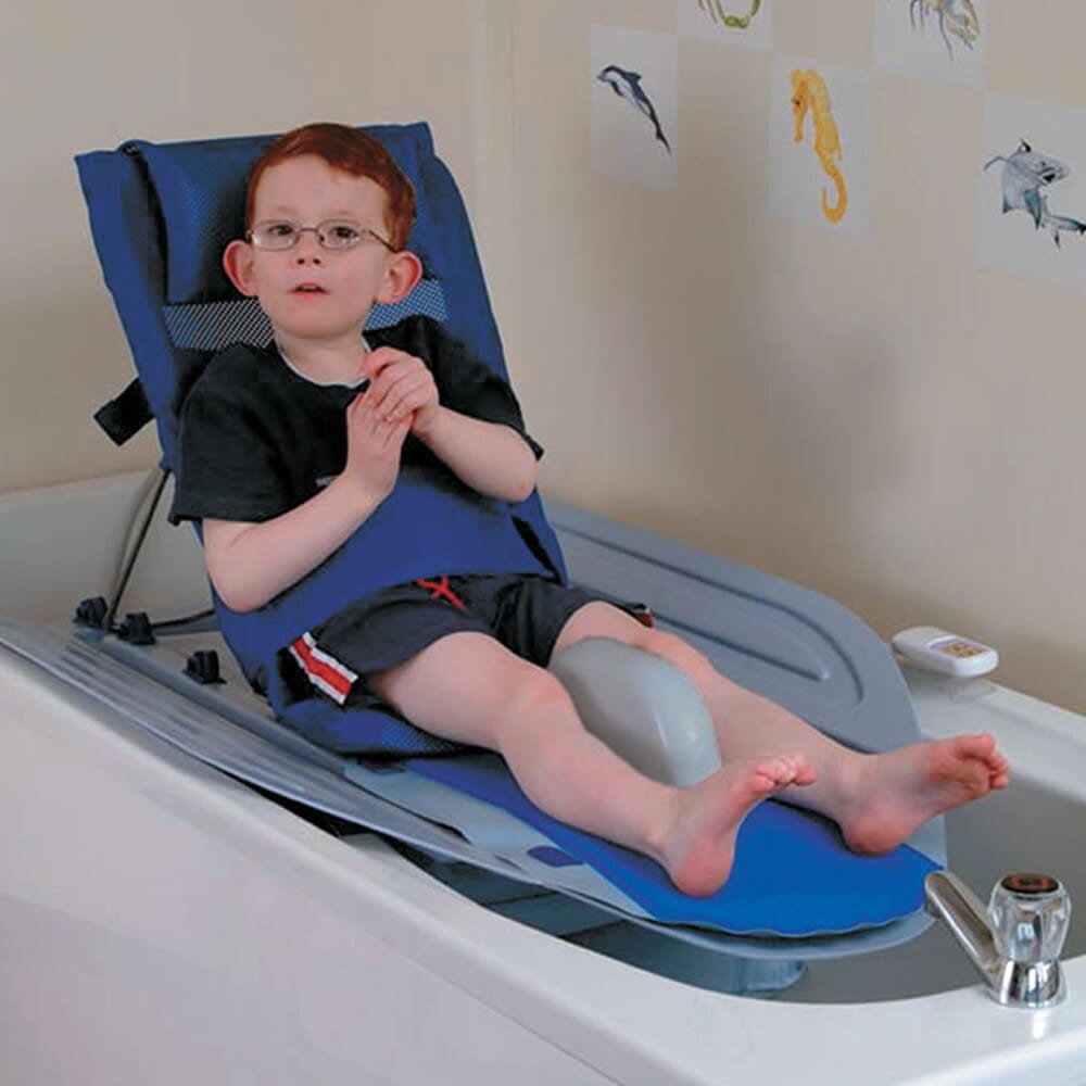 View Surfer Bather Childrens Powered Bath Lift with pommel information