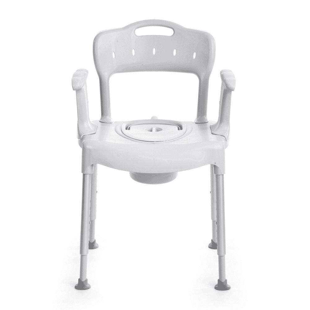 swift 4 in 1 shower commode chair front