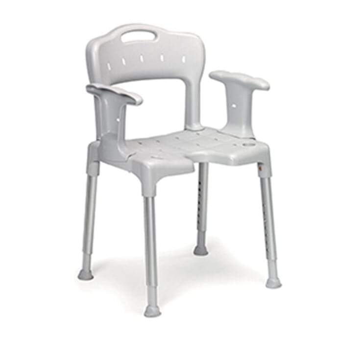 swift shower stool chair grey