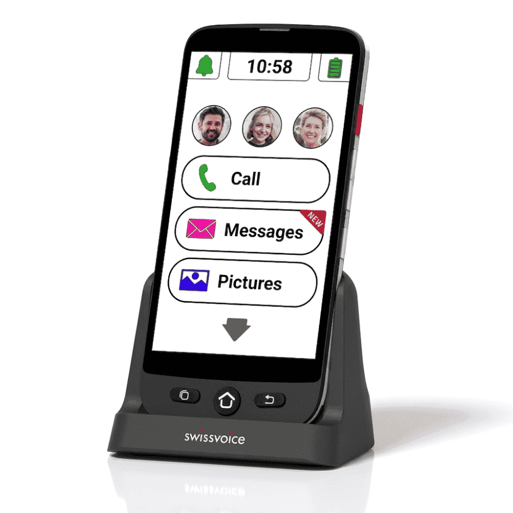 swissvoice s515 c smartphone screen