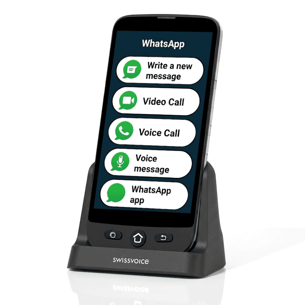 swissvoice s515 c smartphone whatsapp