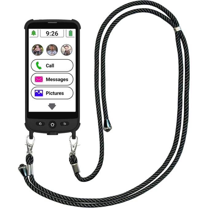 swissvoice smartphone with magnetic charging cable with nomad case