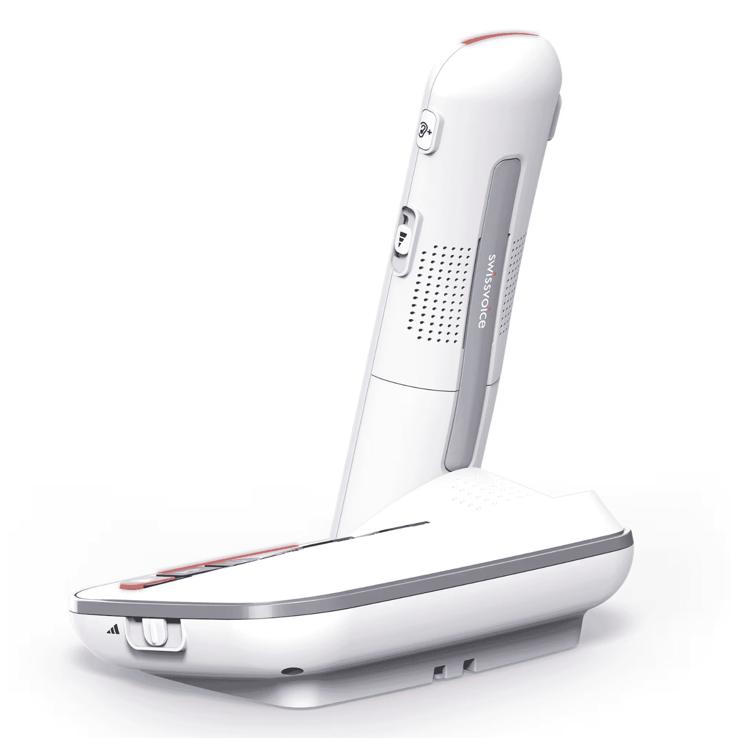 swissvoice xtra 2355 cordless phone twin back of device