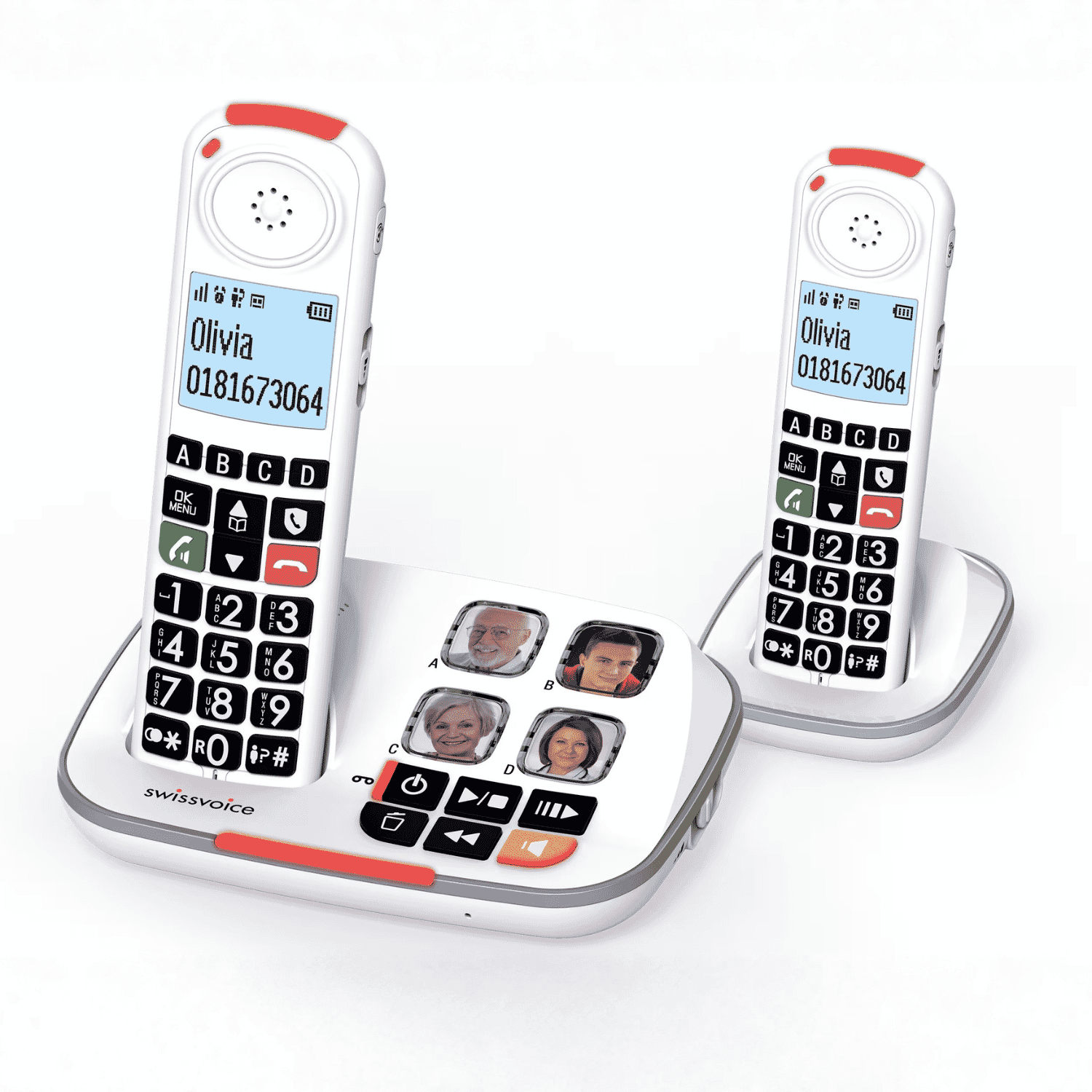 Swissvoice Xtra 2355 Cordless Phone – Twin