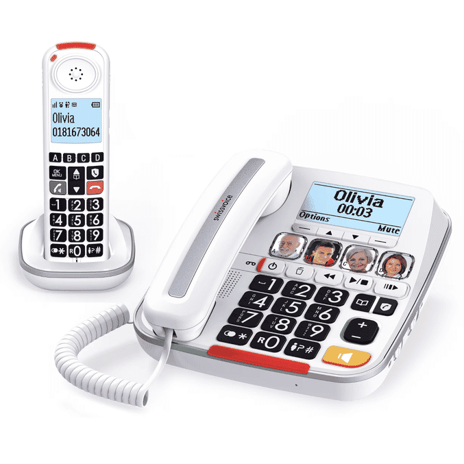 swissvoice xtra 3355 combo large button phones
