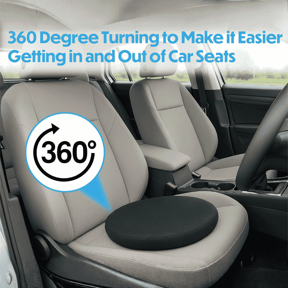 swivel seat cushion with cooling gel layer car seat