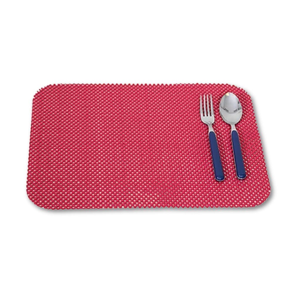 tablemats chilli red