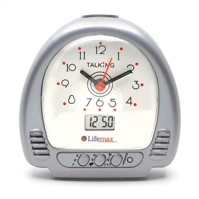 talking alarm clock