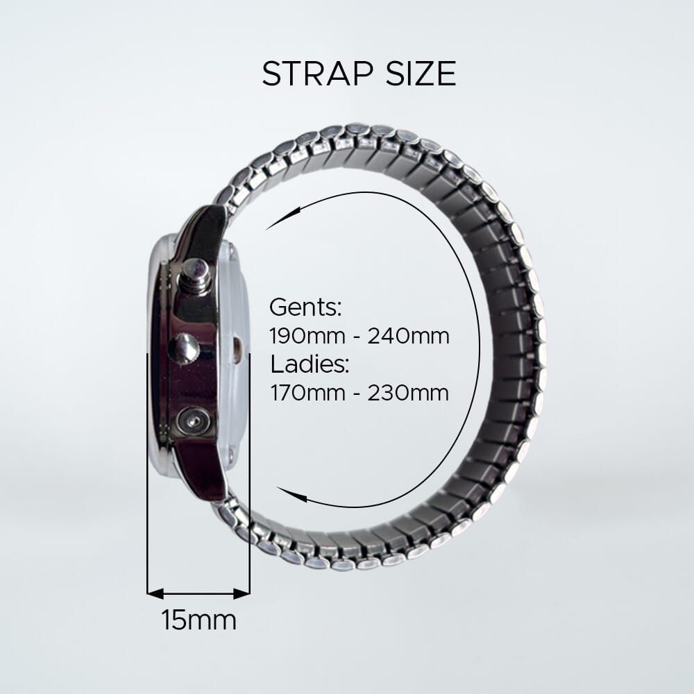 talking atomic watch gents expanding bracelet 4