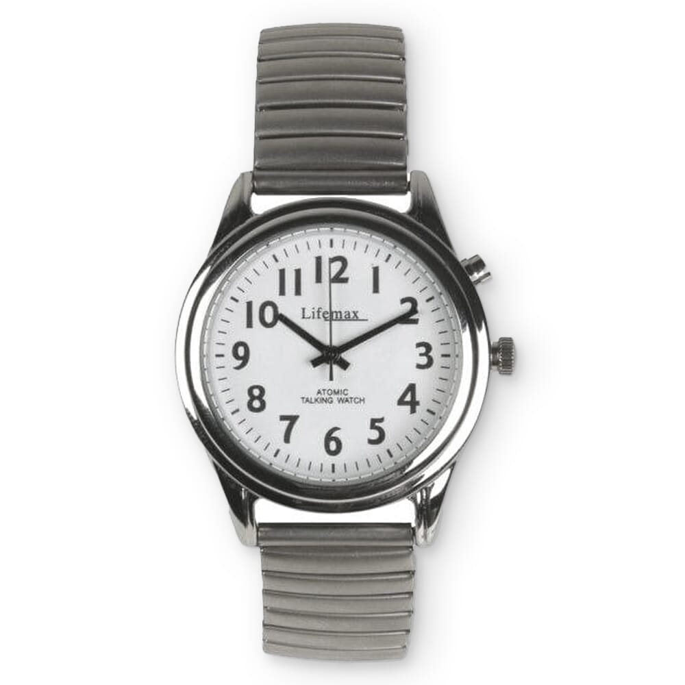 Talking Atomic Watch Ladies Expanding Bracelet from Essential Aids