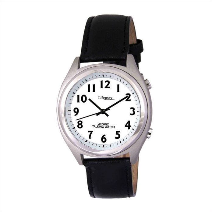 View Talking Atomic Watch Mens Leather Strap information