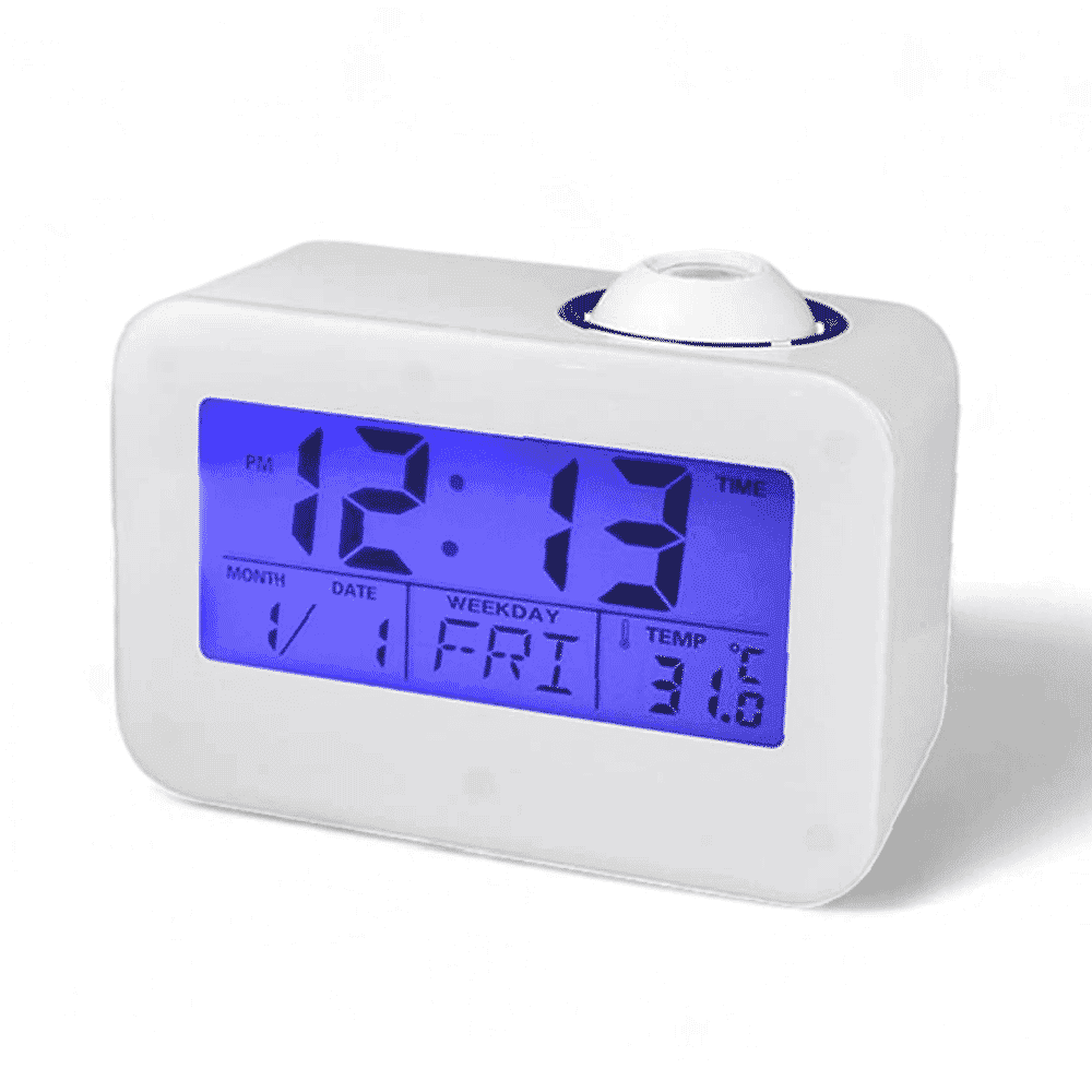 talking big digit alarm clock no projection