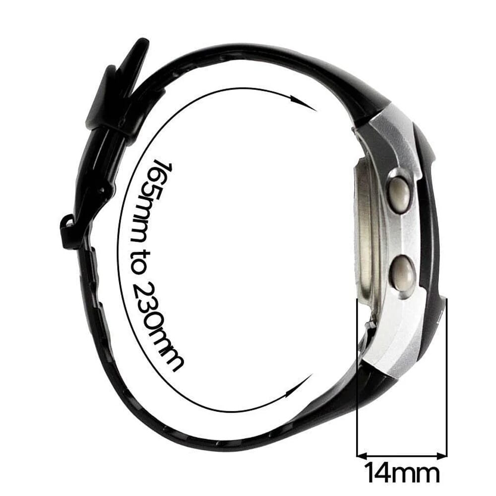 talking big digit watch wrist sizes