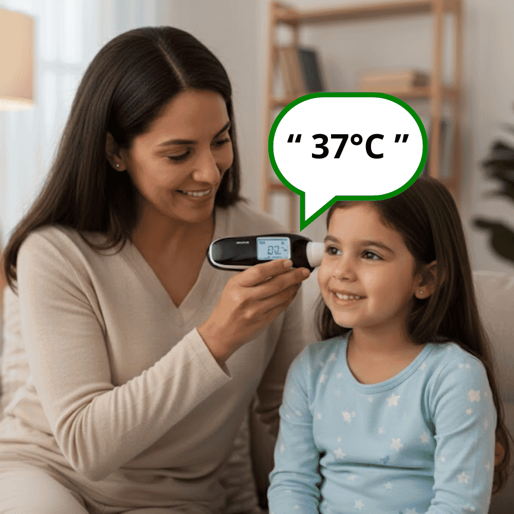 talking ear and forehead thermometer talking