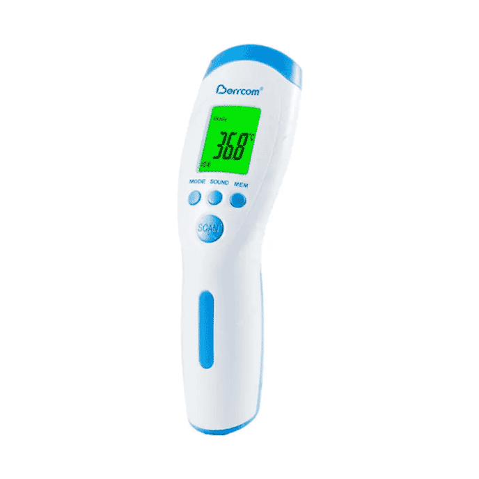 talking non contact forehead thermometer