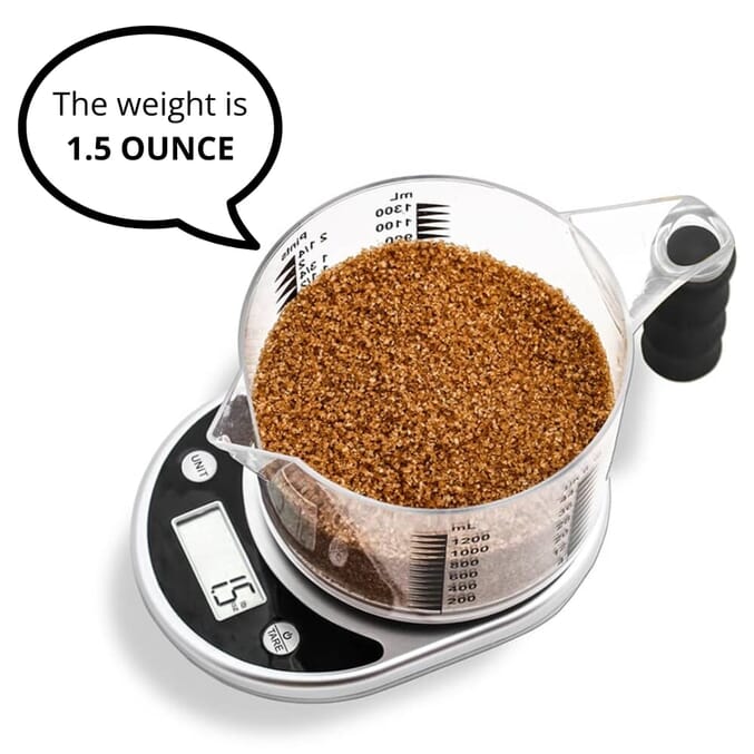 talking scales with jug