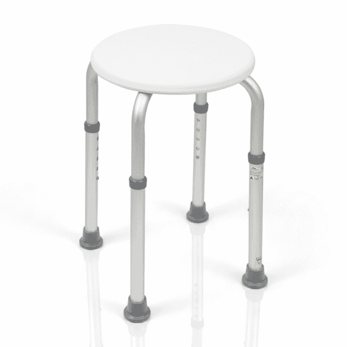 tall adjustable shower stool