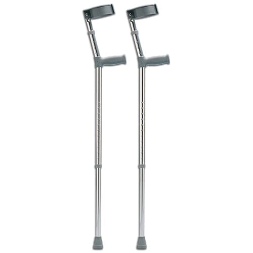 Tall Double Adjustable Elbow Crutches