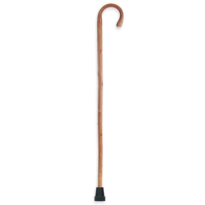 tall wooden walking stick