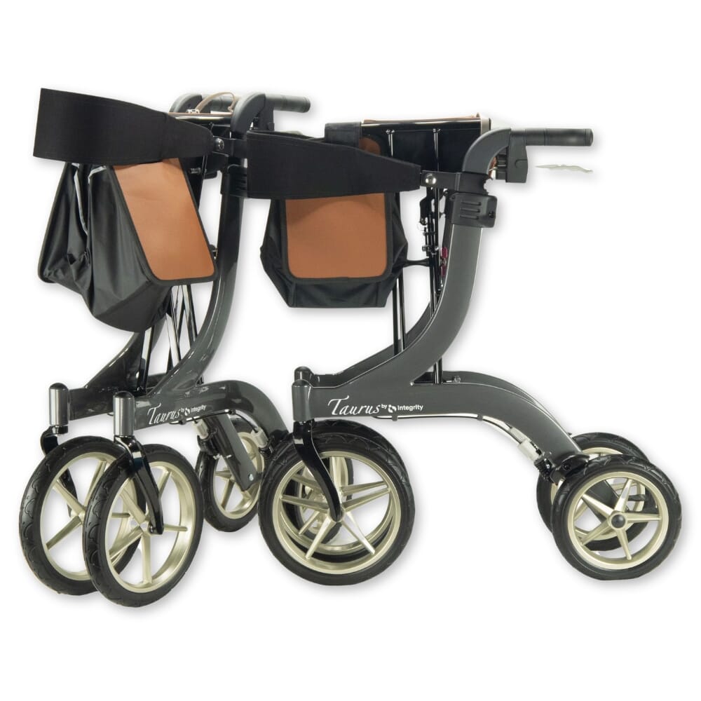 taurus outdoor rollator folded