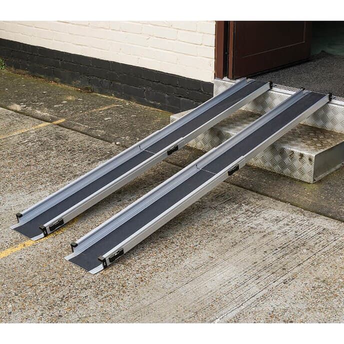 telescopic channel ramps