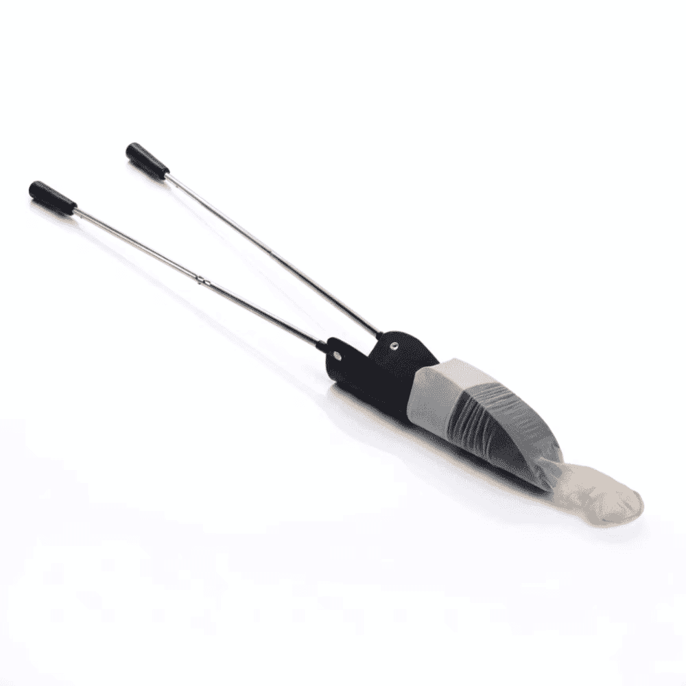 telescopic deluxe stocking aid extended