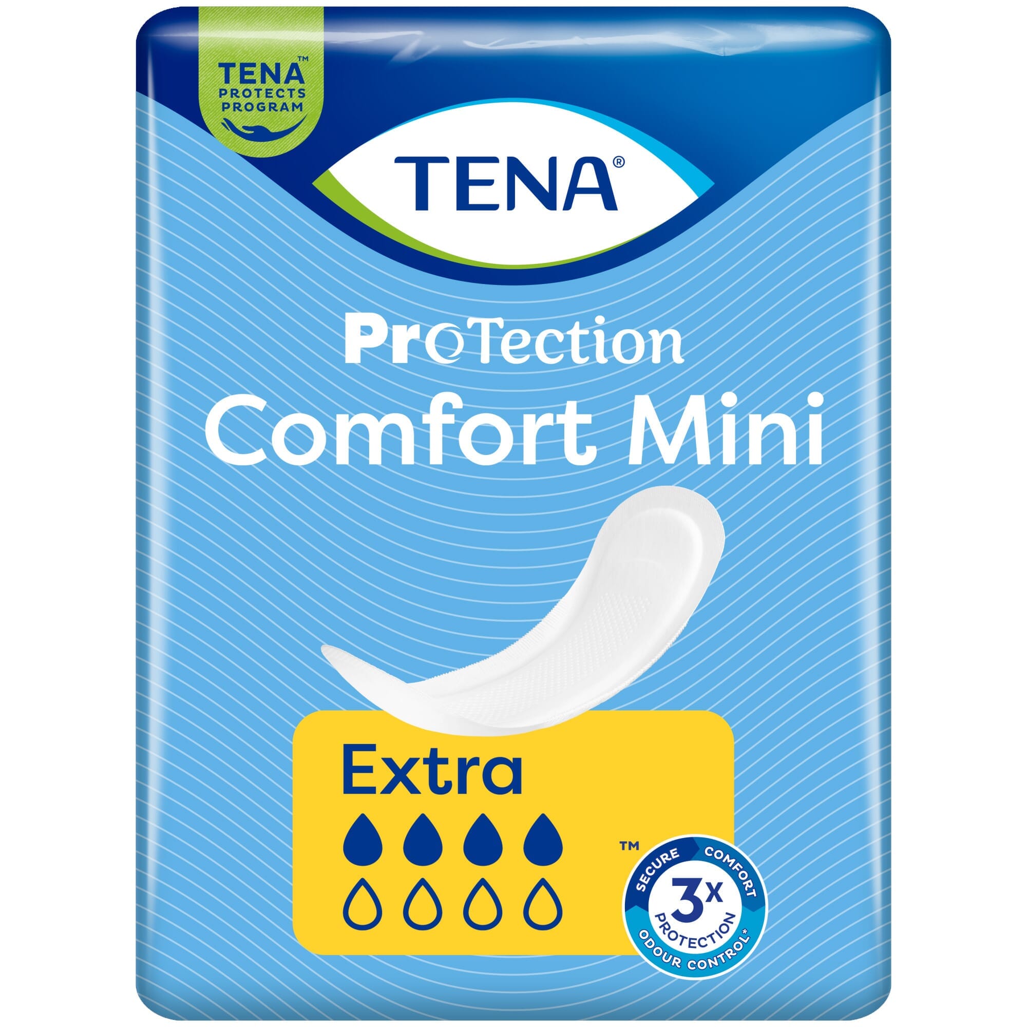 tena comfort mini extra pack of 30