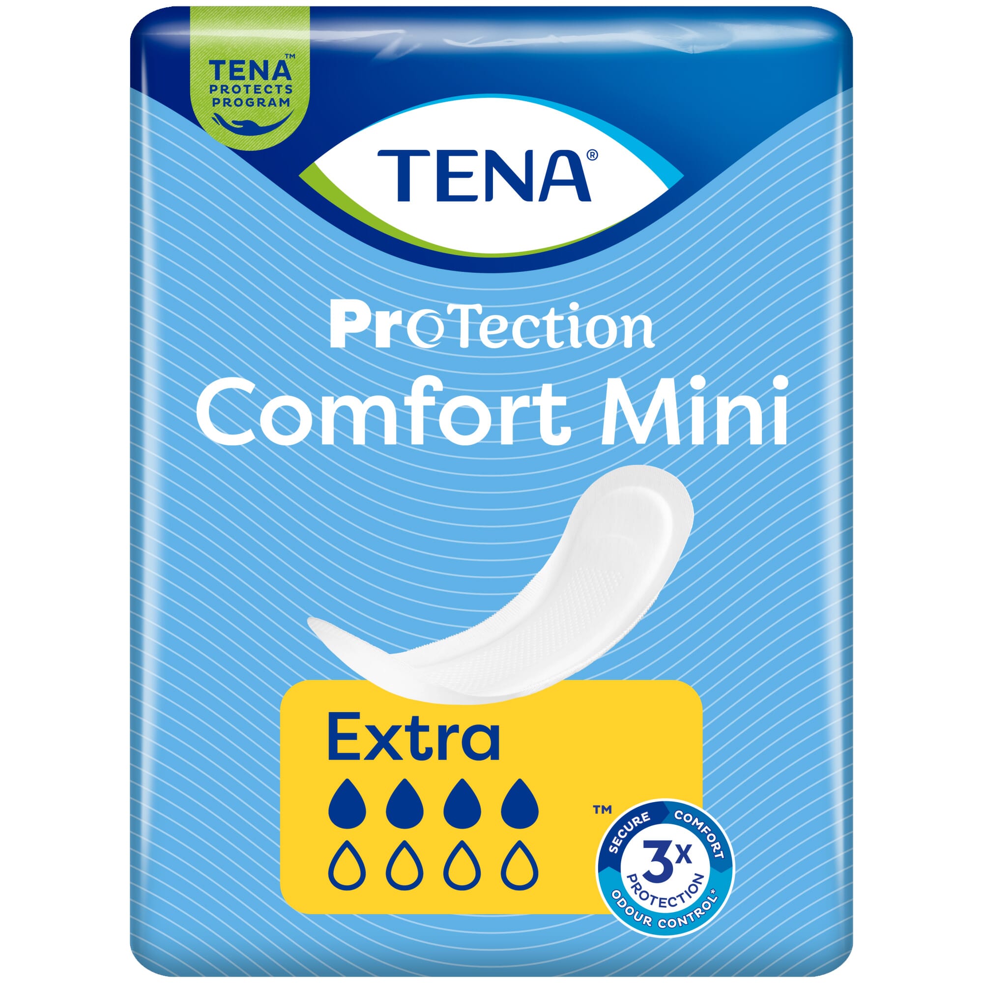 tena comfort mini pads extra