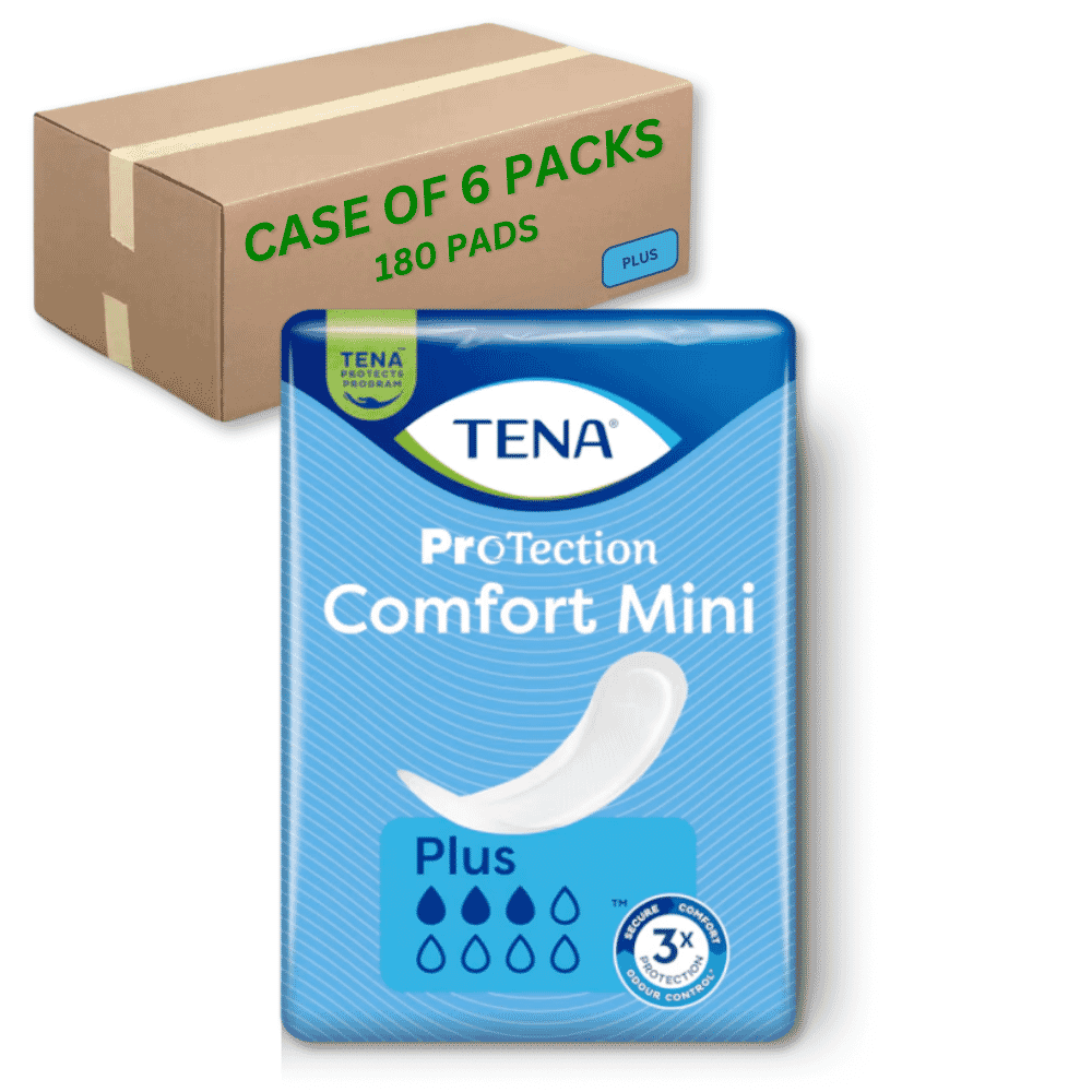 tena comfort mini plus case of 180