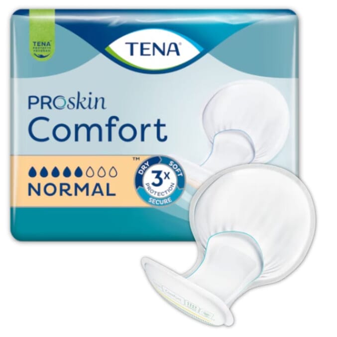 tena comfort normal pack of 42