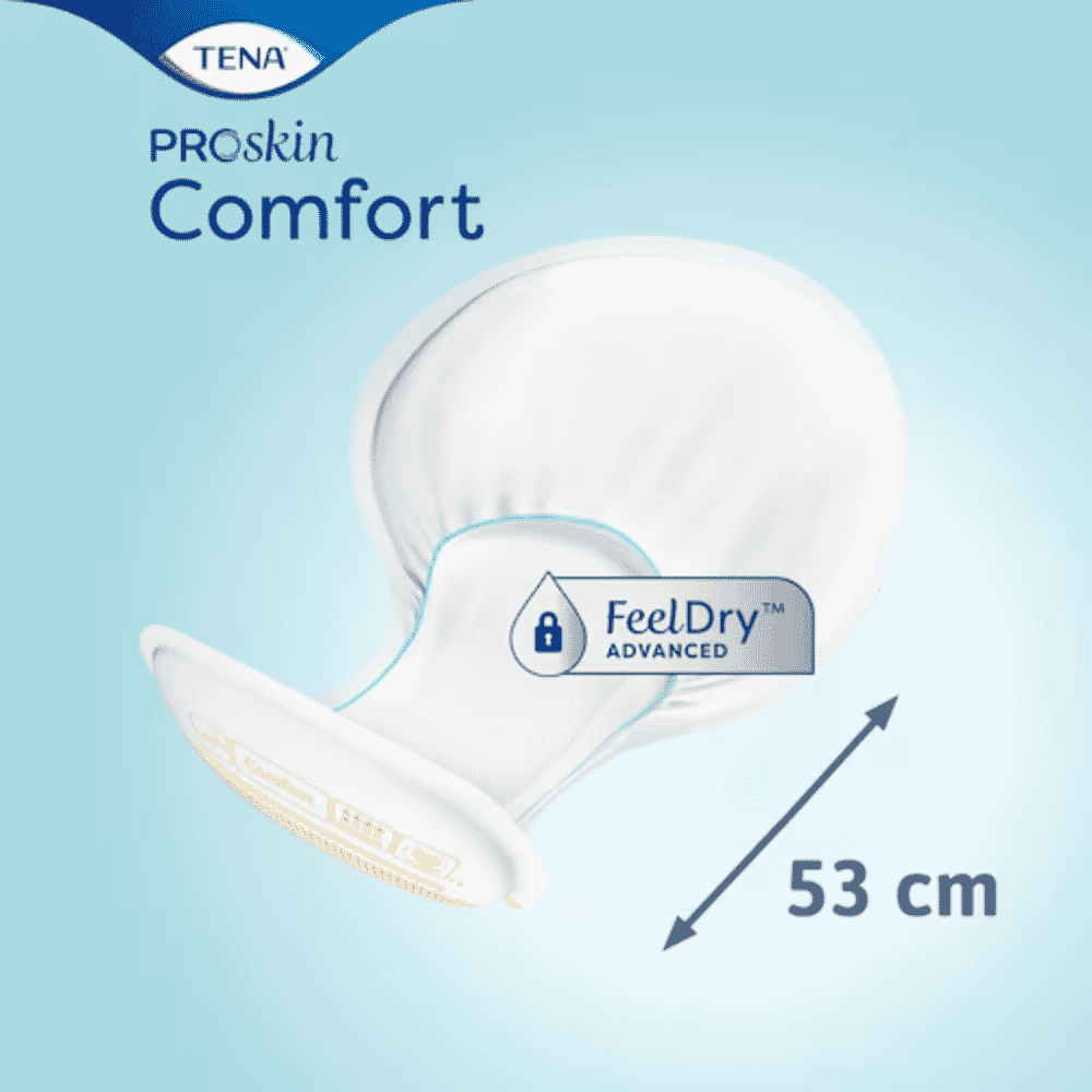 tena comfort normal size