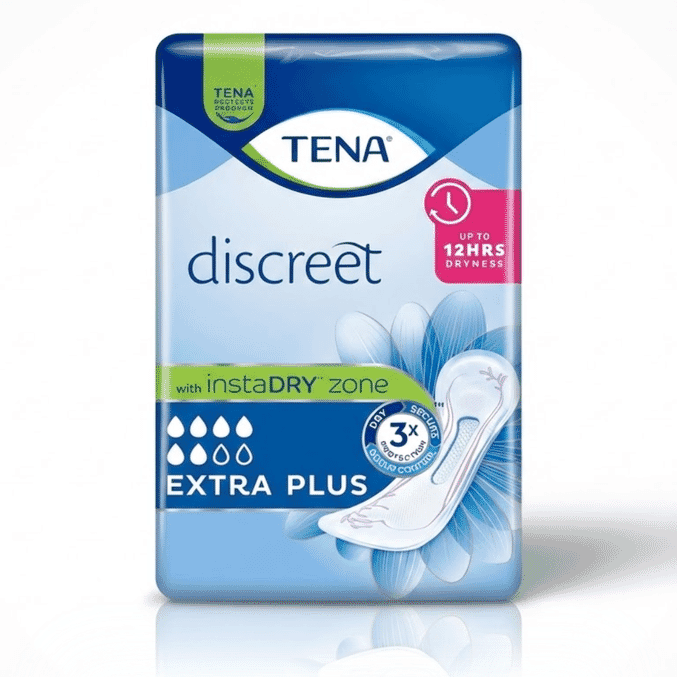 tena discreet extra plus pack of 8