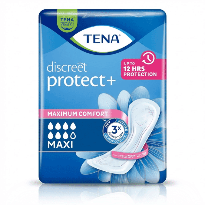 tena discreet maxi pack of 6