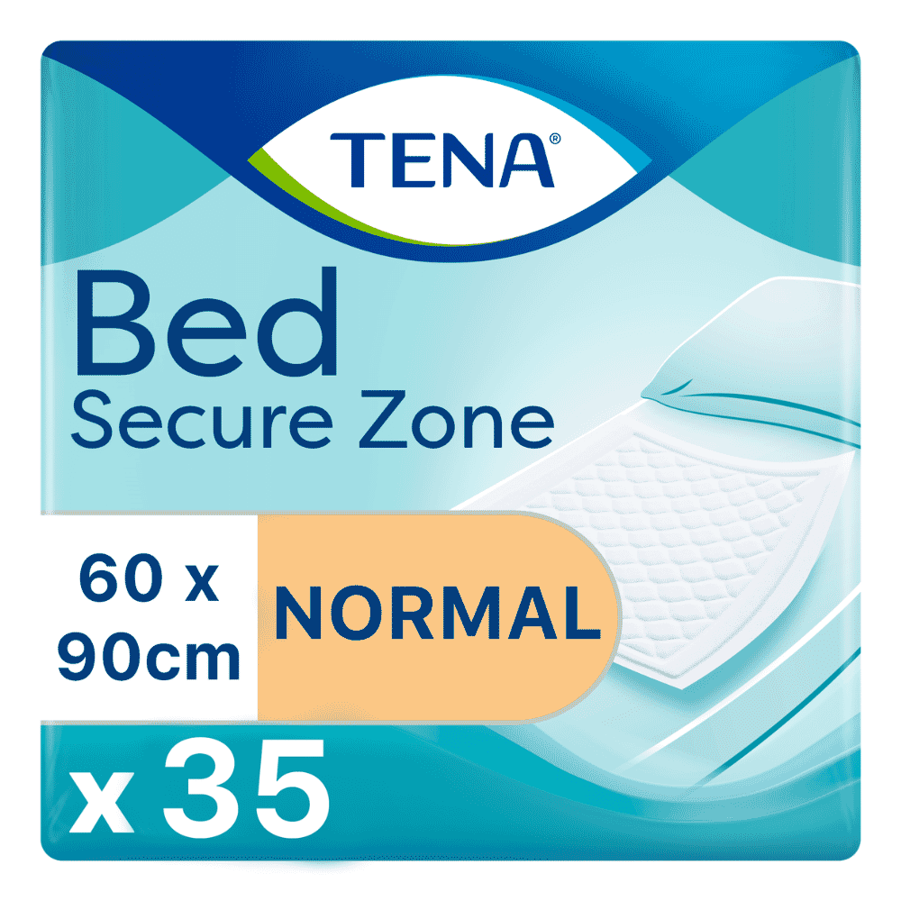 tena disposable bed and chair pads 60 x 90cm normal pack of 35