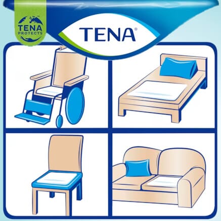 View Tena Disposable Bed and Chair Pads 60 x 60cm Pack of 30 information