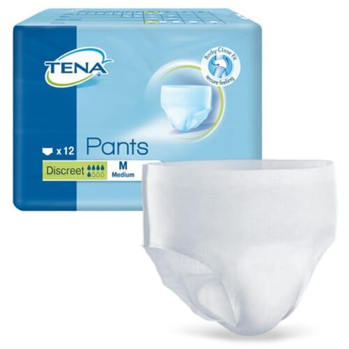 tena feel dry discreet pants medium