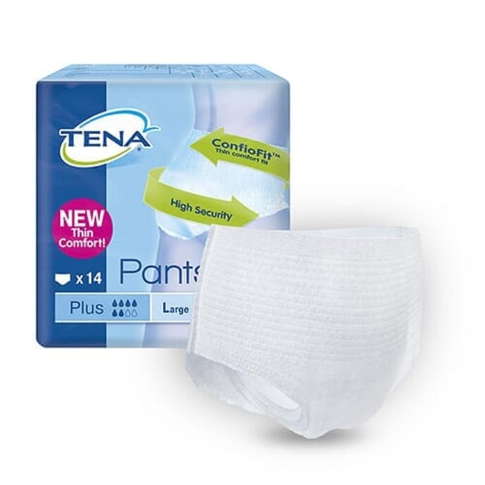 tena feel dry plus pants