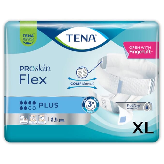 tena flex plus extra large pack of 30