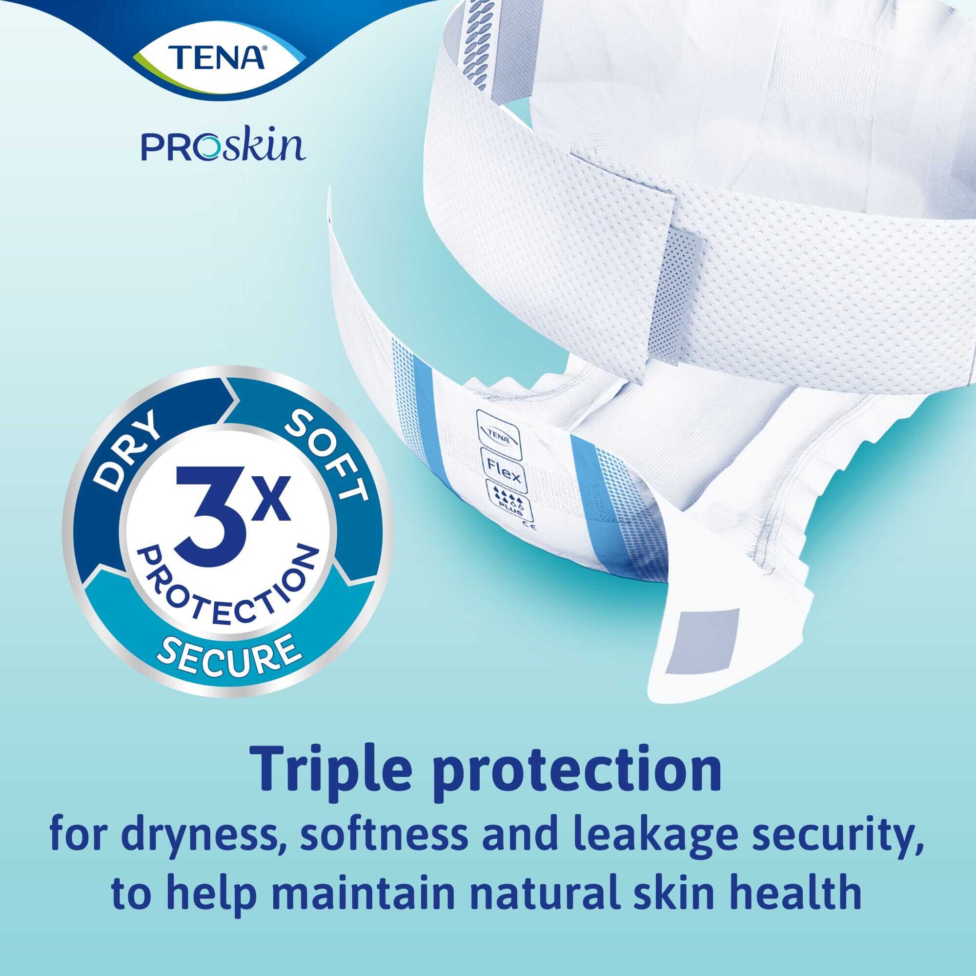 tena flex plus triple protection