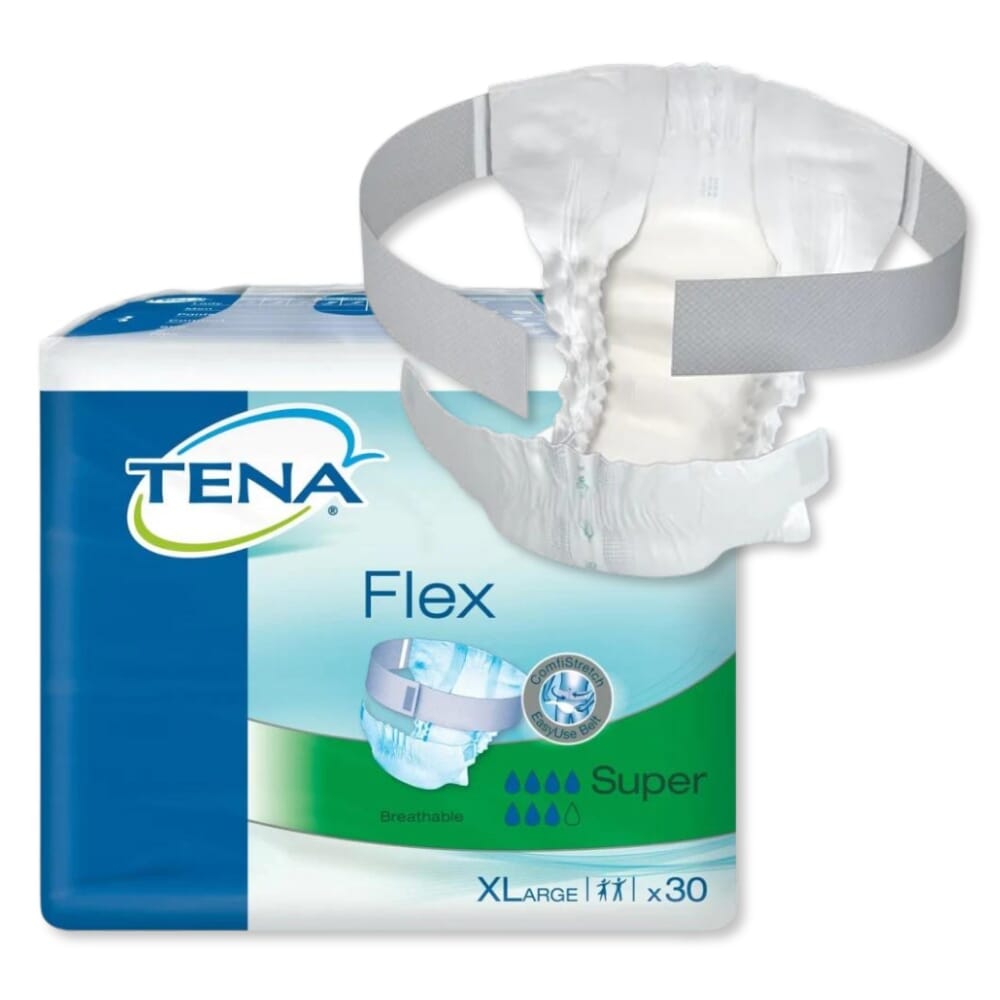 View TENA Flex Plus TENA Flex Super Large information