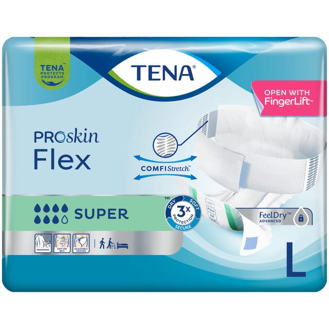 tena flex super large pack of 30