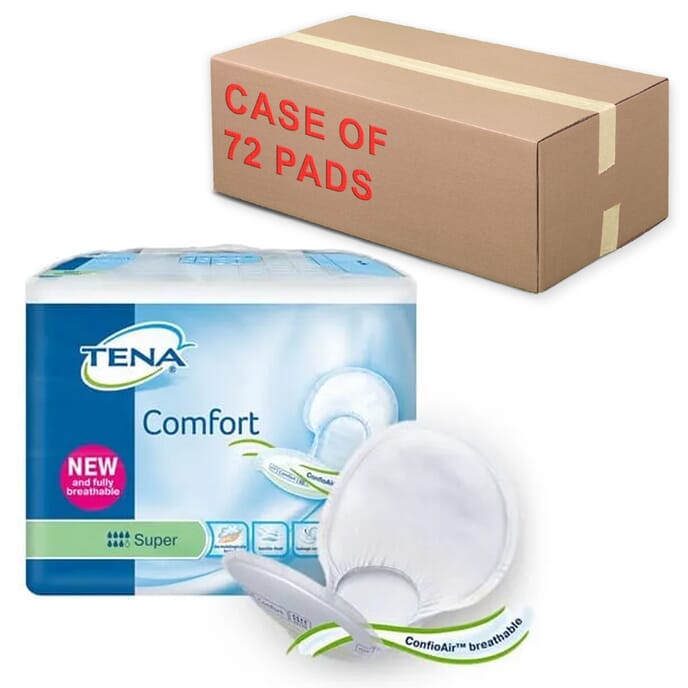 tena inconti pads comfort super case